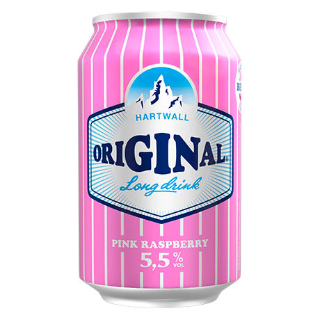 Raspberry Hartwall Original Long Drink 5,5% 0,33l