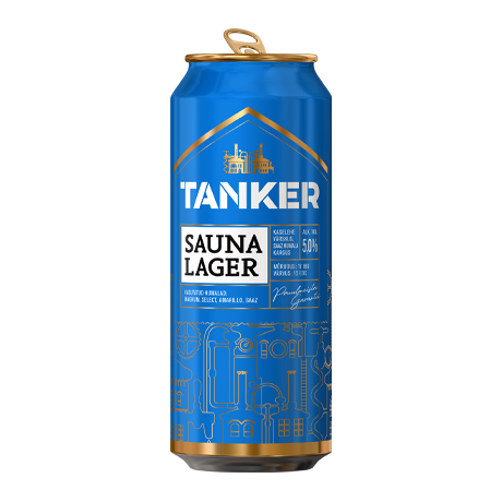 Tanker Sauna Lager 5,0% 0,5l