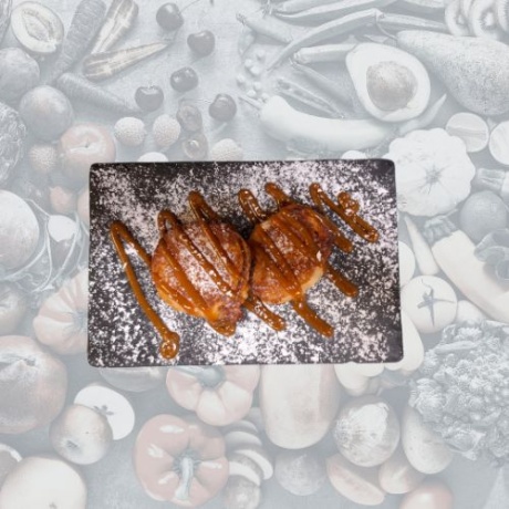 Ananassirõngad taignas karamellikastmega