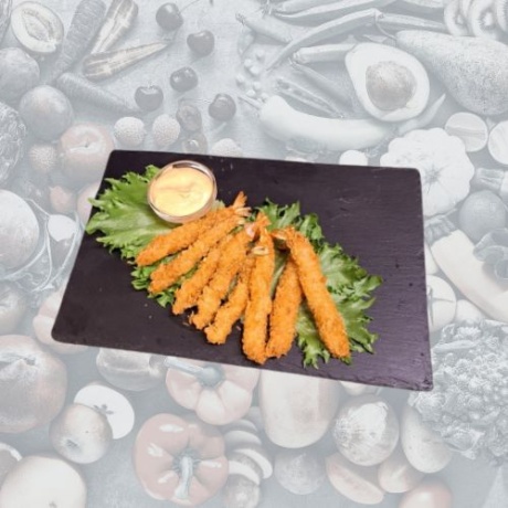 Paneeritud hiidkrevetisabad