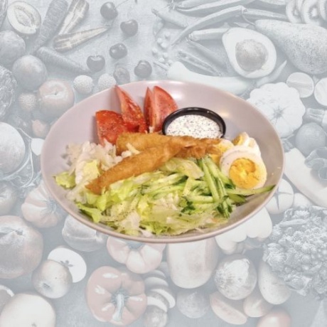 Värske krevetisalat